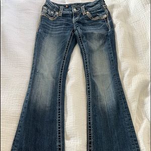 Miss Me Bootcut Jeans size 24 Lowrise